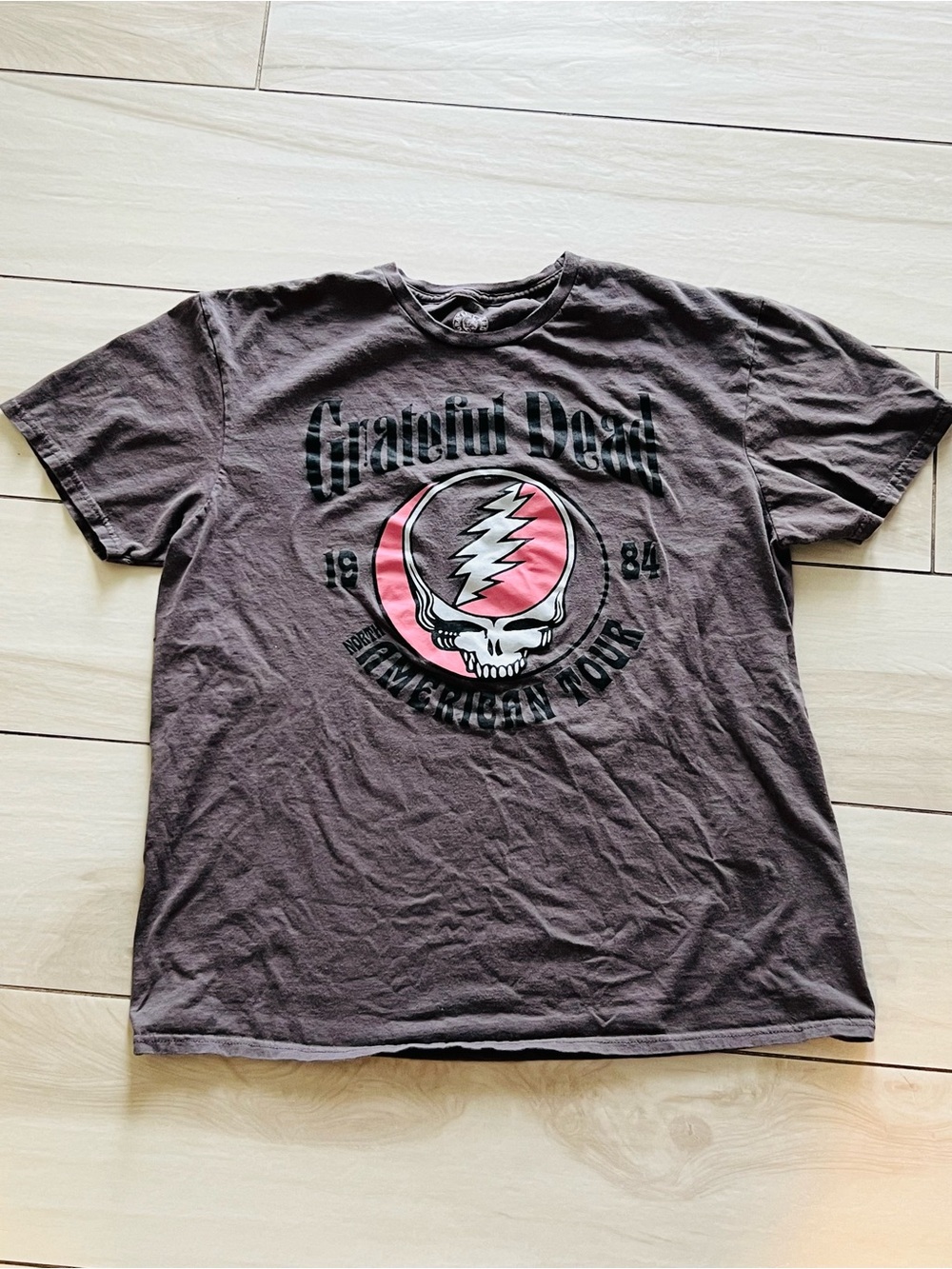 Vintage Style Grateful Dead Skull 1984 Tour T-Shirt Men’s Sz. XL